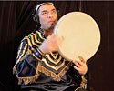 Abbos Kosimov Plays Percussion